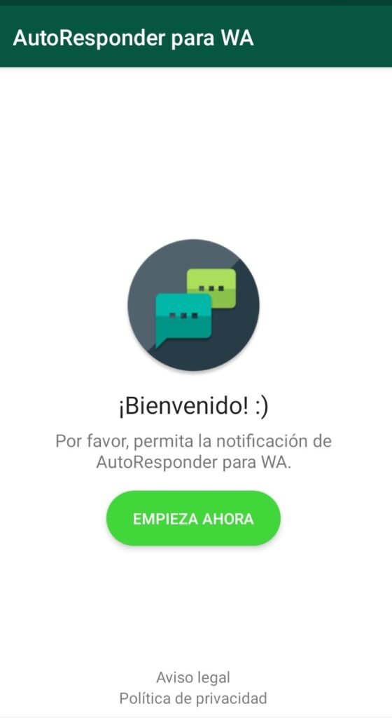 AutoResponder WhatsApp Bienvenido