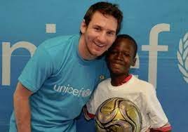 UNICEF Messi