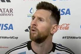 Rueda de prensa Messi